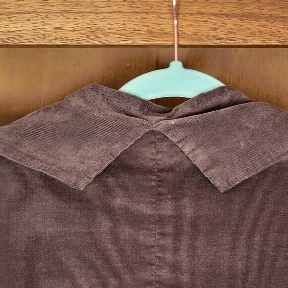 BCBGMaxAzria Chocolate Flocked Jacket, Sz M - Picture 5 of 5